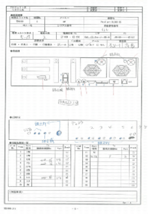 ケーブル結線図